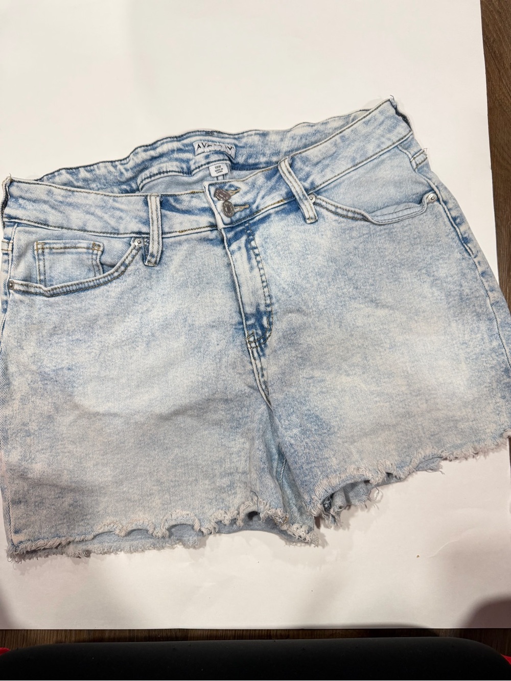 Light Wash Denim Women's Shorts